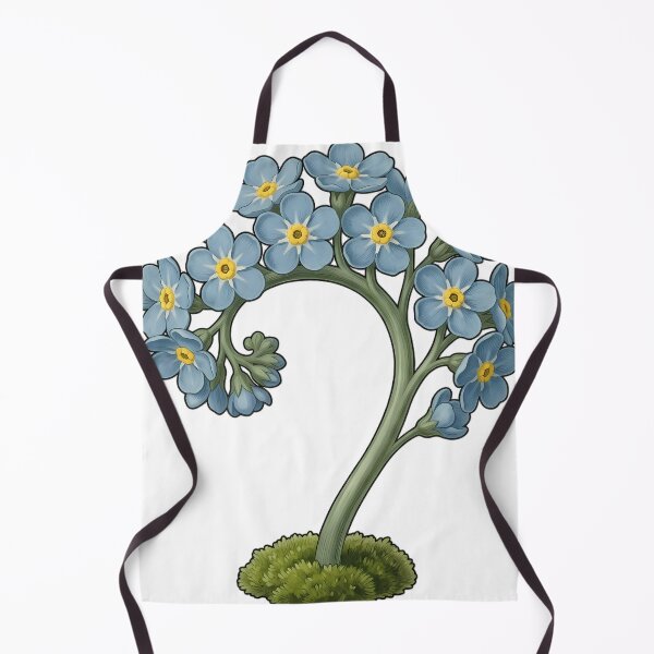 Item preview, Vintage Naturalist Forget Me Not — Antique Botanical Plate designed and sold by Catch333.