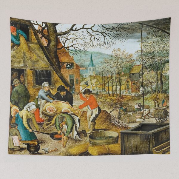 Item preview, The Four Seasons, Autumn - Pieter Brueghel the Younger designed and sold by themasters.