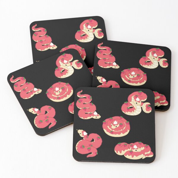 Item preview, Strawberry Short Snakes, Strawberry, Snakes, Cute designed and sold by BambinoBunnyyy.