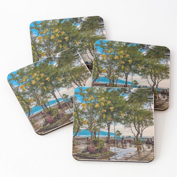 Item preview, Scenic Coastal Park Bench Ocean View designed and sold by Luxxe87.