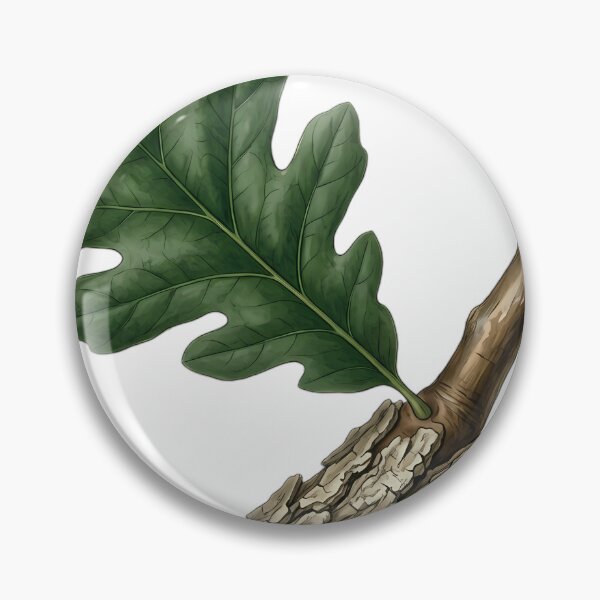 Item preview, Vintage Naturalist Oak Leaf — Antique Botanical Plate designed and sold by Catch333.