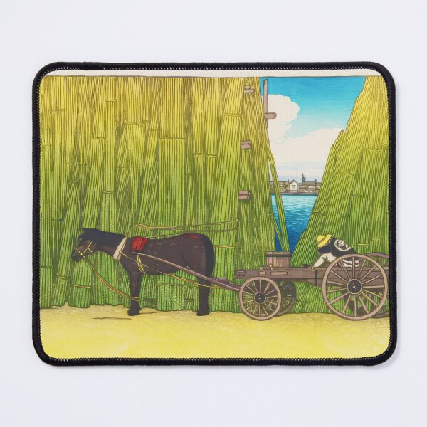 Item preview, traditional riverside scene in Tokyo by Kawase Hasui designed and sold by VenusArt7.
