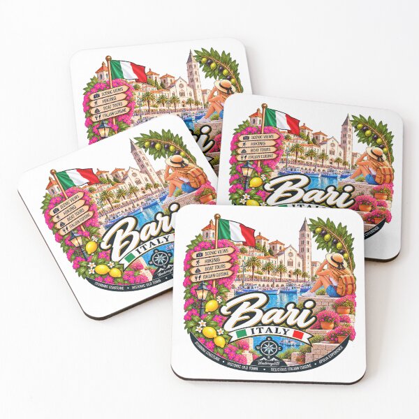 Item preview, Bari, Italy – Historic Old Town, Adriatic Coast & Mediterranean Travel Adventure designed and sold by Wandervogel123.
