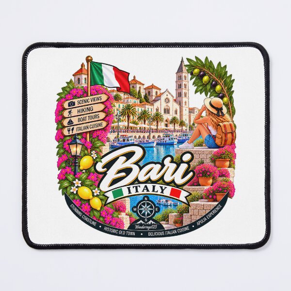 Item preview, Bari, Italy – Historic Old Town, Adriatic Coast & Mediterranean Travel Adventure designed and sold by Wandervogel123.