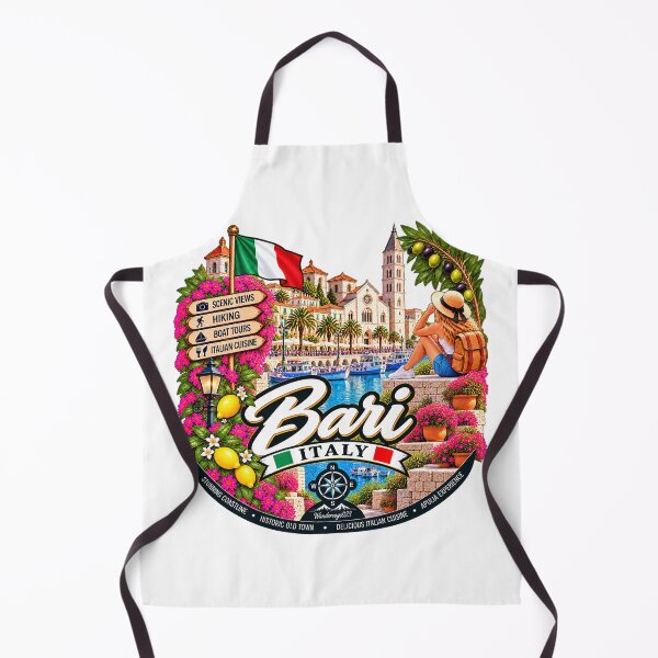 Item preview, Bari, Italy – Historic Old Town, Adriatic Coast & Mediterranean Travel Adventure designed and sold by Wandervogel123.