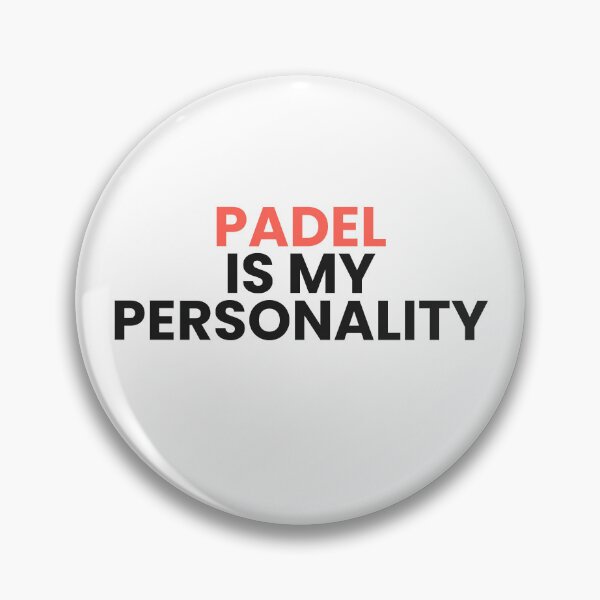 Item preview, Padel Is My Personality Funny Quote designed and sold by CourtCultureHQ.
