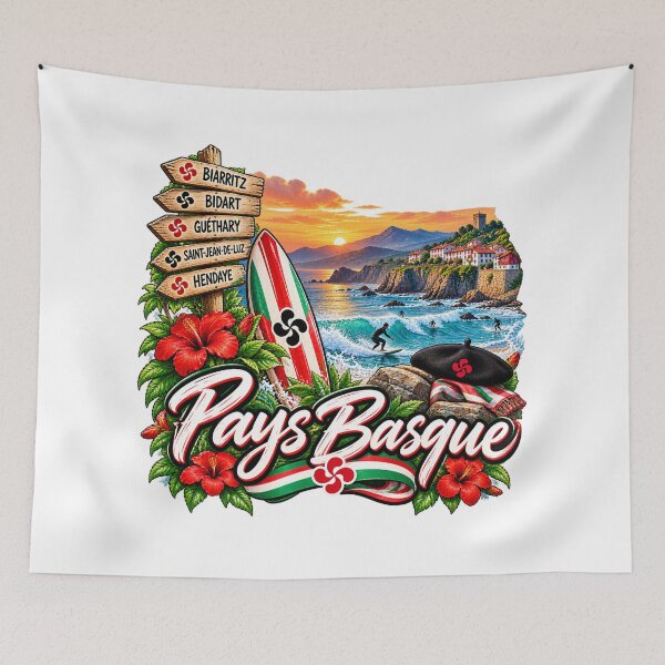 Item preview, Basque Coast Surf – Biarritz and Atlantic Ocean Waves designed and sold by Gino64.