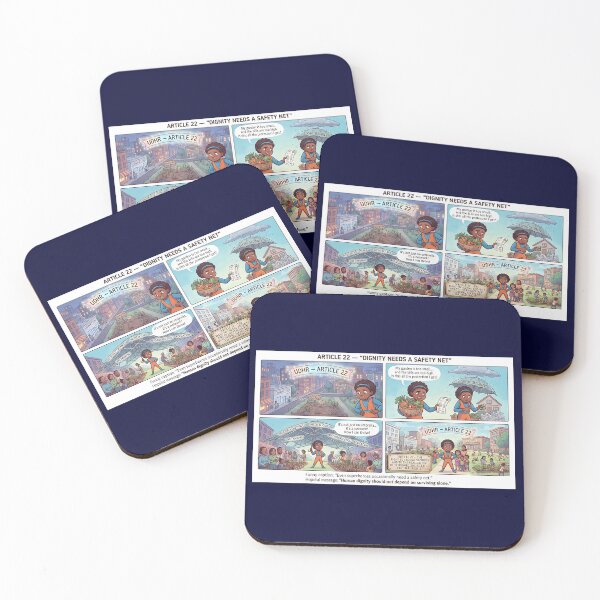 Item preview, Social security: A safety net for human dignity designed and sold by Mianku | Für das Leben.