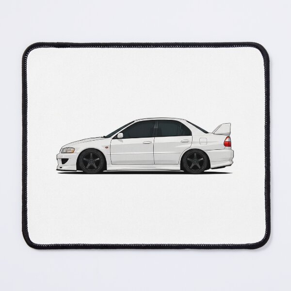 Artikelvorschau, Lancer Evolution – Weißes JDM Rallye-Performance-Design entworfen und verkauft von Arslyarts.
