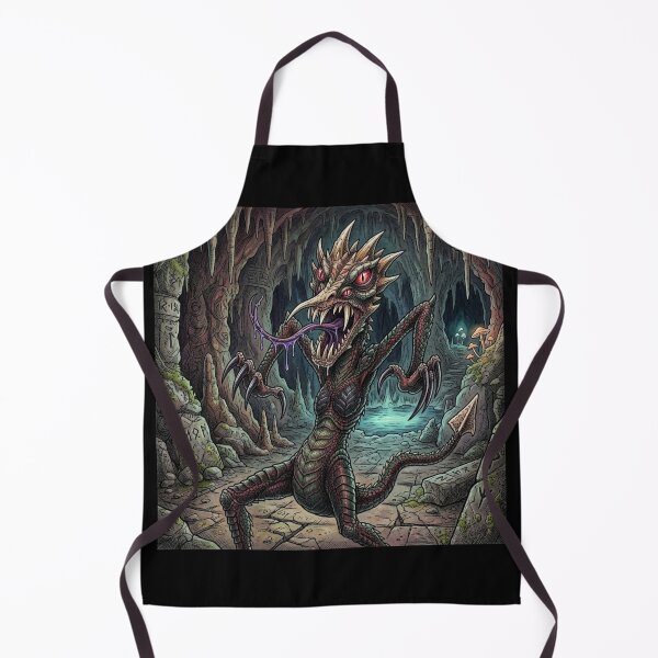 Aperçu de l'œuvre Monstre issu de Jörmungandr, le Serpent de Midgard ou Serpent du Monde créée et vendue par Vintage Designs +.