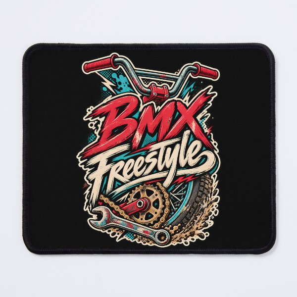 Item preview, Retro Brush Letter BMX Freestyle Sticker Art designed and sold by Tong4130.