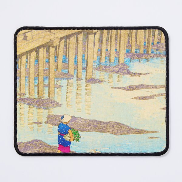 Item preview, Gion Bridge at Hondo in Amakusa by Kawase Hasui  designed and sold by VenusArt7.