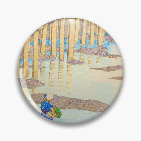 Item preview, Gion Bridge at Hondo in Amakusa by Kawase Hasui  designed and sold by VenusArt7.