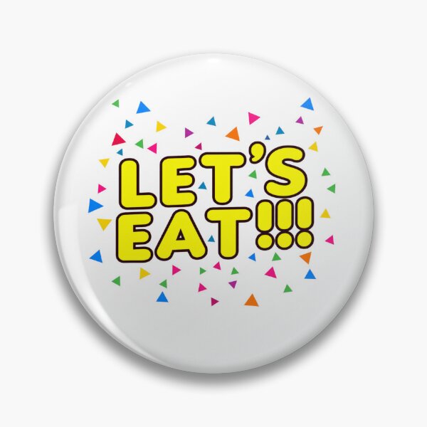Item preview, Chica Let’s Eat — FNAF Triangle Confetti designed and sold by ROBOTFACE.