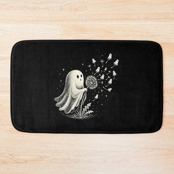 Item preview, Cute Ghost Blowing Dandelion Wish Funny Halloween Spooky designed and sold by IreneMeyerr.