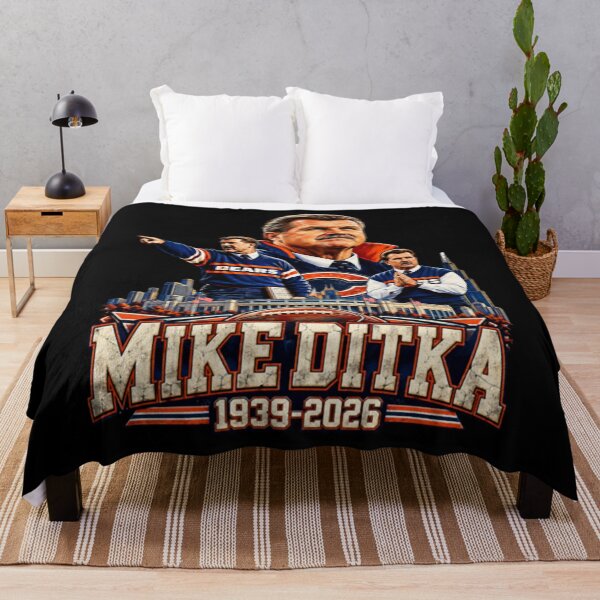 Item preview, Mike Ditka Chicago Bears Iconic Wool designed and sold by BartholomewAsh.