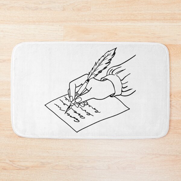 Item preview, Hand Writing With Feather Quill Pen Letter designed and sold by salinsiree.