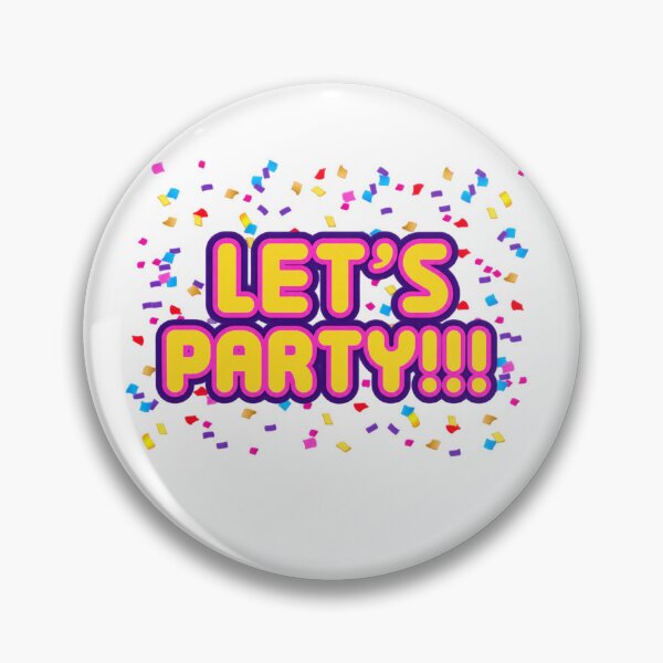 Item preview, Toy Chica Let’s Party — Colorful FNAF Confetti designed and sold by ROBOTFACE.