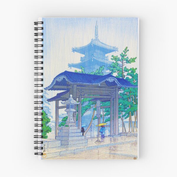 Item preview, Temple in Sanshu, Zensetsuji by Kawase Hasui  designed and sold by VenusArt7.