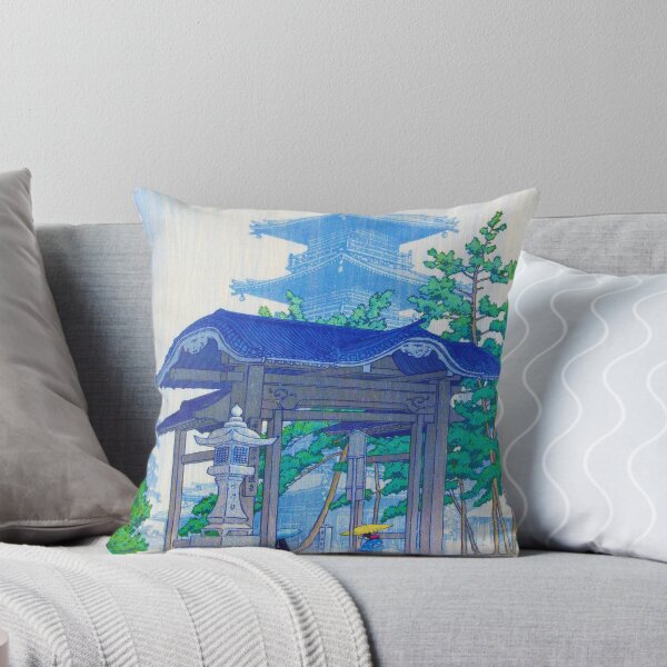 Item preview, Temple in Sanshu, Zensetsuji by Kawase Hasui  designed and sold by VenusArt7.