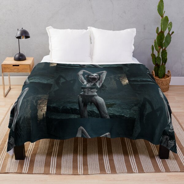 Item preview, Creepy cannibal Wendigo woman monster posing for the picture designed and sold by Vintage Designs +.