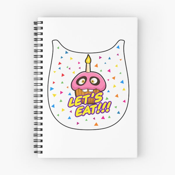 Item preview, FNAF Cupcake Let’s Eat — Chica Bib Design designed and sold by ROBOTFACE.