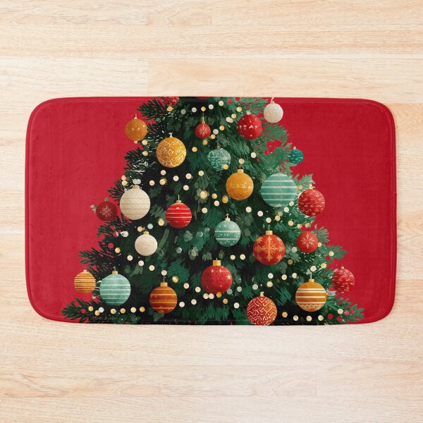 Item preview, Festive Decorated Christmas Tree with Gifts designed and sold by colorful-white.