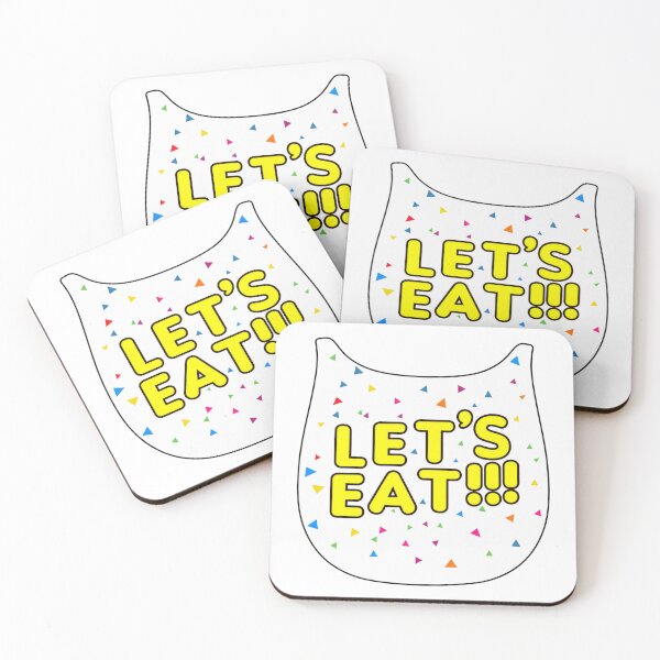 Item preview, lets eat bib fnaf designed and sold by ROBOTFACE.