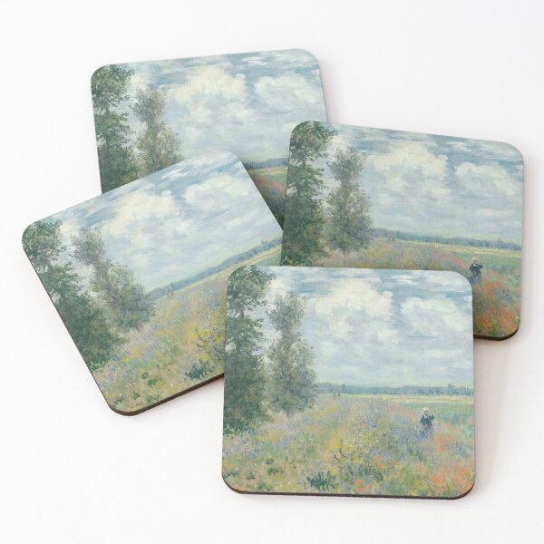 Item preview, Poppy Fields by Claude Monet designed and sold by TheRetroArtRoom.