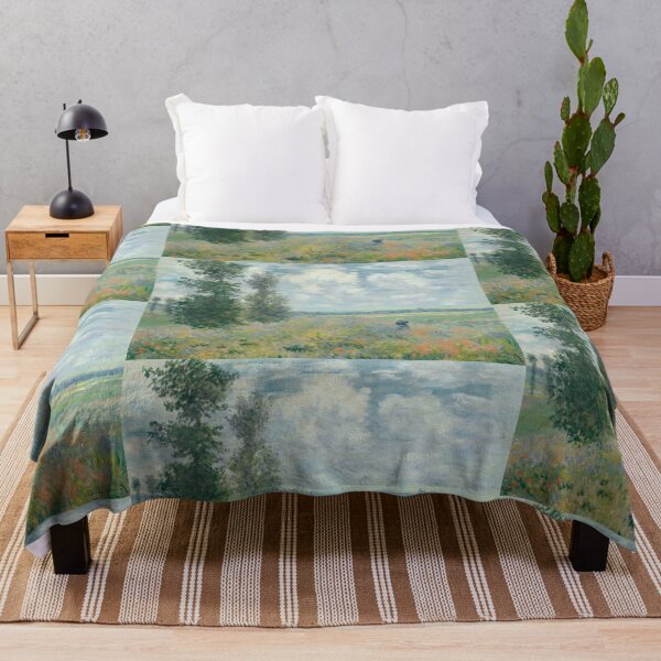 Item preview, Poppy Fields by Claude Monet designed and sold by TheRetroArtRoom.