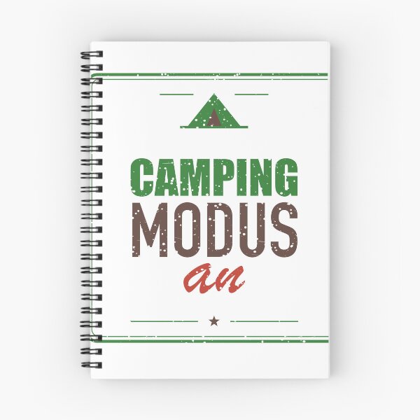 Item preview, Camping Modus an designed and sold by SpruchwerkShop.