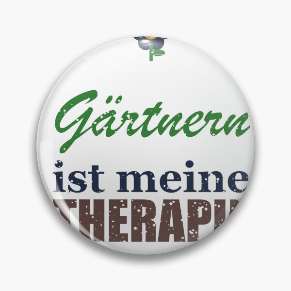 Item preview, Gärtnern ist meine Therapie designed and sold by SpruchwerkShop.