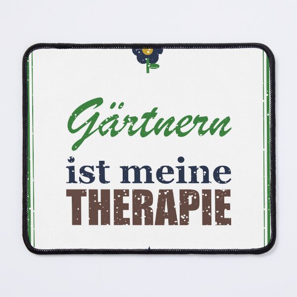 Item preview, Gärtnern ist meine Therapie designed and sold by SpruchwerkShop.