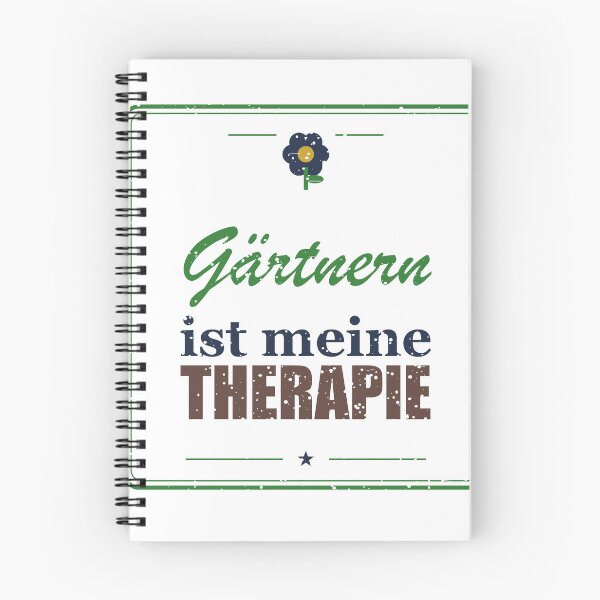 Item preview, Gärtnern ist meine Therapie designed and sold by SpruchwerkShop.