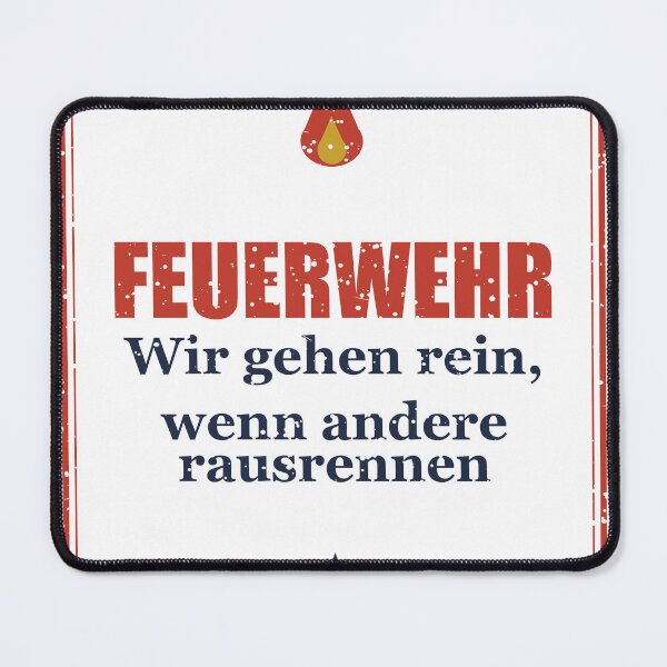 Item preview, Feuerwehr – Wir gehen rein designed and sold by SpruchwerkShop.