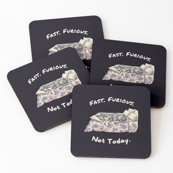 Item preview, Fast Furious Not Today Great Dane  designed and sold by Sunbeams & Tails.