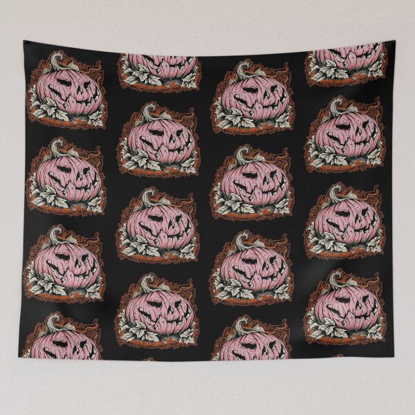 Item preview, Grinning Halloween Jack O Lantern designed and sold by weirdove.