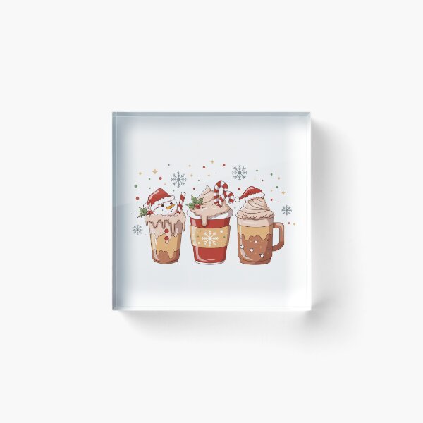 Item preview, Cute Christmas Hot Cocoa Trio designed and sold by Sed94.
