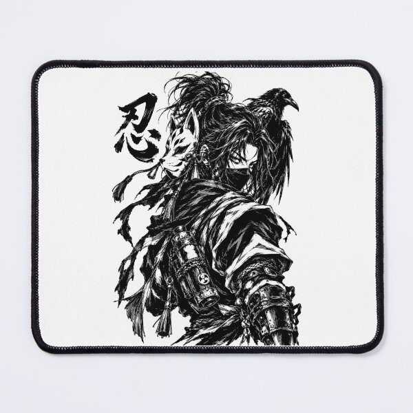 Item preview, Japanese Kitsune Ninja and Crow designed and sold by bapupa.