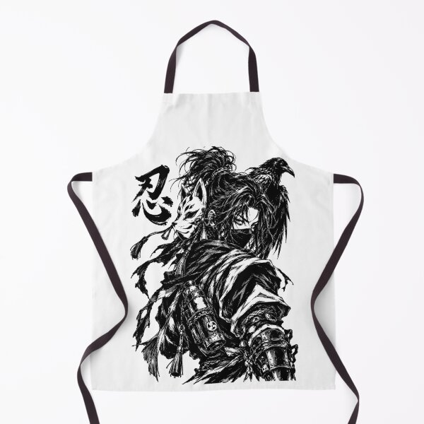 Item preview, Japanese Kitsune Ninja and Crow designed and sold by bapupa.