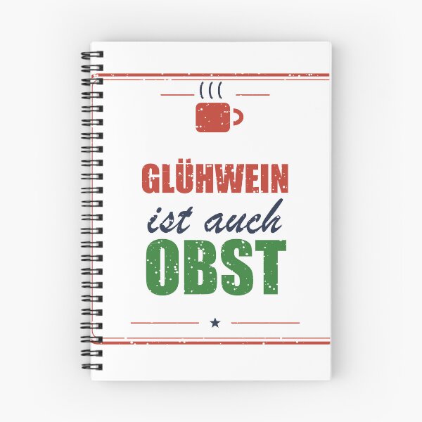 Item preview, Glühwein ist auch Obst designed and sold by SpruchwerkShop.