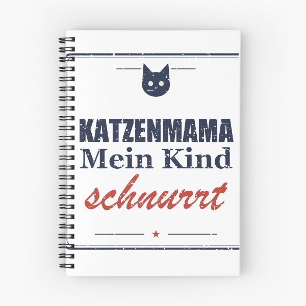 Item preview, Katzenmama – Mein Kind schnurrt designed and sold by SpruchwerkShop.
