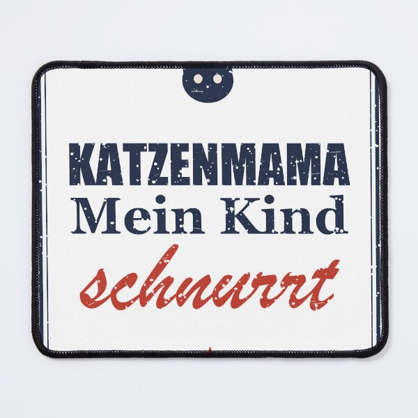 Item preview, Katzenmama – Mein Kind schnurrt designed and sold by SpruchwerkShop.