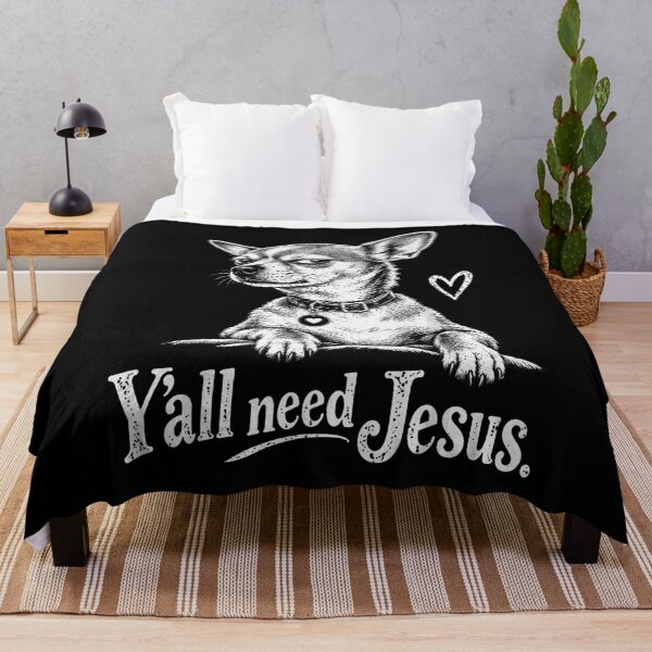 Item preview, Y'all Need Jesus Sassy Chihuahua designed and sold by VioletNance.