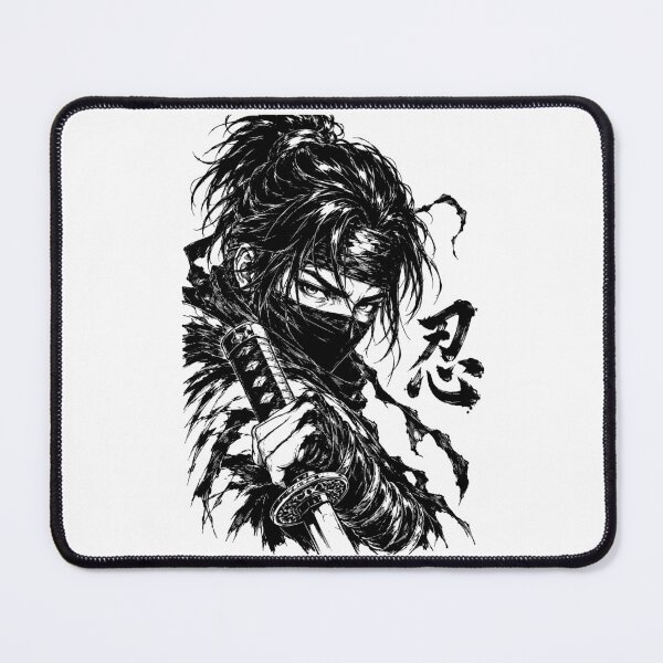 Item preview, Japanese Ninja with Katana designed and sold by bapupa.