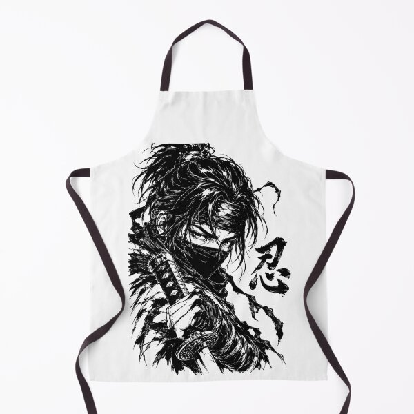 Item preview, Japanese Ninja with Katana designed and sold by bapupa.