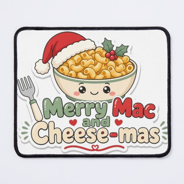 Item preview, Mac and Cheese Christmas Merry Mac and Cheese-mas Gift designed and sold by Soft Merch.