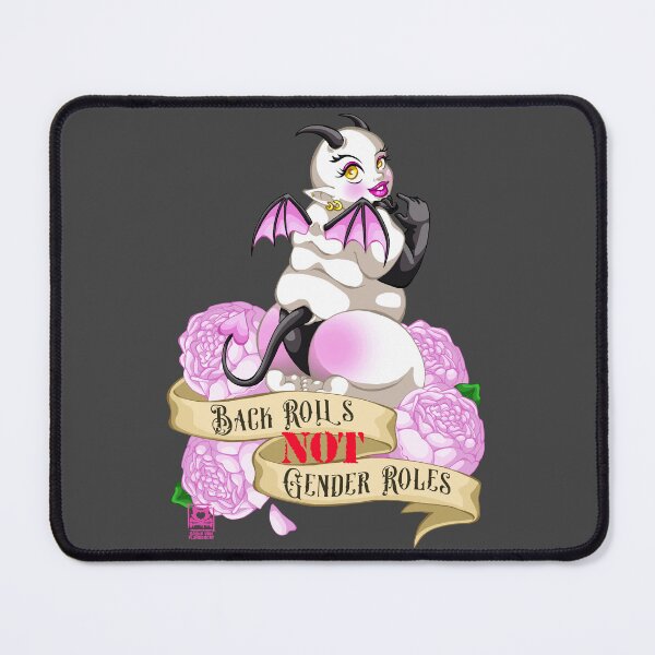 Item preview, Back Rolls, Not Gender Roles! designed and sold by Plundercat.