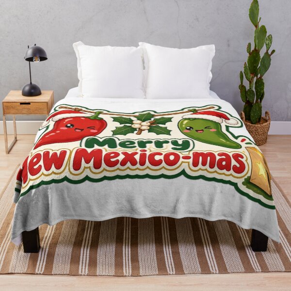 Item preview, New Mexico Christmas Merry New Mexico-mas Gift designed and sold by Soft Merch.