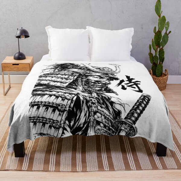 Item preview, Japanese Samurai Portrait designed and sold by bapupa.